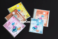 Text Book Cover Transparent Pembalut Buku Teks  10PCS - F5/255MM/260MM/A4