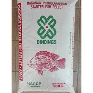 Dindings 920 Starter Fish Pellet 32% Protein 20kg