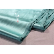 32 Inch Mommy Tiffany Blue Premium Mulberry Silk Crepe Satin Fabric - 205 Yuan per Meter