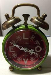 FLORN 骨董級機械式鬧鐘 西德製