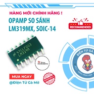 [1 CON] OPAMP Comparison Dual Comparator Sticker, LM319MX/NOPB LM319M 319 SOIC-14, 100% Genuine Bran