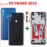 For HW Y9 PRIME 2019 Housing Middle LCD Frame Back Battery Cover Out Side Button