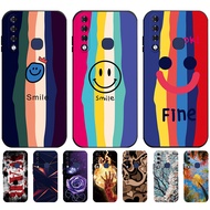 Infinix เคสโทรศัพท์ S4/Smart 3 Plusเคสกันกระแทก TPU ซิลิโคนลายผีเสื้อสีสันสดใสสไตล์แฟชั่นใหม่สำหรับ Infinix Hot S4/Smart 3 Plus X626 X627