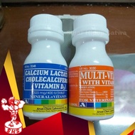 Y7y Paket um Lactate MultiVitamin SEPASANG
