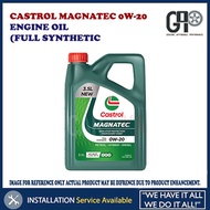ENGINE OIL (FULL SYNTHETIC) 3.5L CASTROL MAGNATEC 0W-20 ENGINE OIL FOR BEZZA  AXIA  ARUZ  MYVI D20N