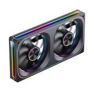 Jonsbo พัดลมเคส ZA-120/240/360 12V 4PIN PWM 5V 3PIN ARGB 12Cm พร้อมตัวถังคอมพิวเตอร์เดสก์ท็อปแบบบูรณ