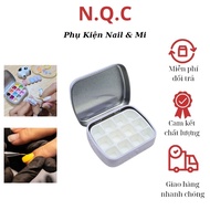 12-cell paint color divider box. Paint extraction box