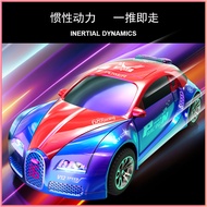 GoodGrid Colorful Inertial Car Fall-Resistant Stunt Drift Car Rotating Simulation Sports Car Model S
