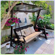 Outdoor swing double courtyard rocking chair iron art outdoor adult indoor hanging chair balconic sw