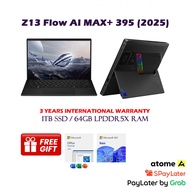 ASUS ROG Flow Z13 2025 GZ302 Gaming Laptop - AMD Ryzen AI MAX+ 395 / 64GB LPDDR5X RAM / Wi-Fi 7 / 1T