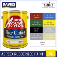 ▪♞❍Davies Acreex Rubberized Floor Paint - 4L