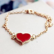 ReadyStock Four-Leaf Clover Bracelet Clover Gelang Heart Bracelet Pendant Bracelets