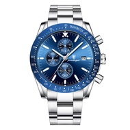 Jam tangan lelaki New waterproof men's watch with dual calendar and luminous quartz movement C5NH-5D