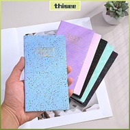 THISEPH A6 Planner Notebook, 2027 Portable 2027 Planner, Portable Multicolor Lined Pages Weekly Plan