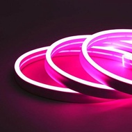 Lampu LED Neon Flex Lampu Hias Plafon Ukuran 2 Meter+ Soket Lampu Led Neon Flexsibel 220V Neon Outdo