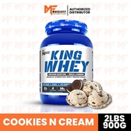 Muscle Kingdom King Whey Protein Isolate whey protein primary 2 lbs/900 g  4 lbs / 1.8 kg + GIFT