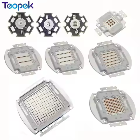 High Power LED 730nm 850nm 940nm IR LED Infrared 1W 3W 5W 10W 20W 30W 50W 100W 850 Nm 940 Nm Emitter