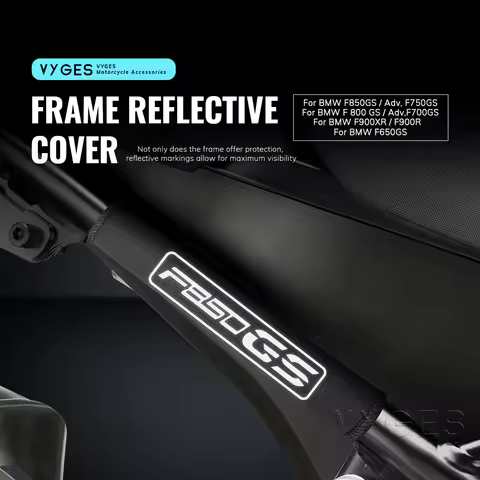 Crash Bar Frame Bumper Reflective Protection Cover Warning Cloth Guard For BMW F900XR F900R F850GS A