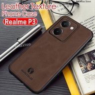 RealmeP3 Ultra 5G Casing For Realme P3 Ultra P3Ultra P 3 RealmeP3Ultra 5G Leather Matte Soft Magneti