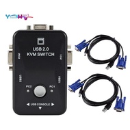 USB 2.0 KVM Switch KVM Manual Switch Switcher