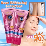 Lbls Rose Sunscreen Cream Spf 90+ High Protection Sunscreen Sensitive Skin Refreshing Sun Control Co