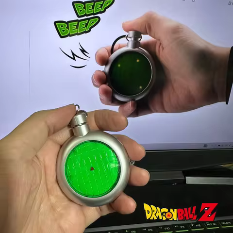 Dragon Ball Radar Keychains Anime Figures Bag Accessories Boys Toys Collection Key Ring Festival Gif