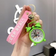 KY&amp; Student Dormitory Little Alarm Clock Mini and Simple Alarm Lovely Key Buckle Children Schoolbag Pendant Multi-Functi