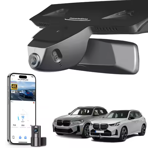 4K Dedicated Dash Cam For BMW X3 X3M Gen3 G01 G45 F97 Dash Car Camera 2018-2024 GPS WiFi & App Wirel