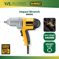 Dewalt DW292 1/2" Impact Wrench With Hog Ring Retainer/Impact Wrench Electric/Impak Drill Wrench/Mes