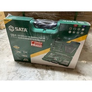 SATA 09014A 128PCS 1/4" 3/8" & 1/2"  Tools Socket Set Tool Box