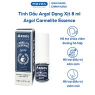 Tinh dầu ARGOL CARMELITE ESSENCE (Thương hiệu ARGOL) xịt họng 8ml