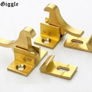 Elbow Latches Brass Furniture Cupboard Embroidery Flower Hasp Lock Patches