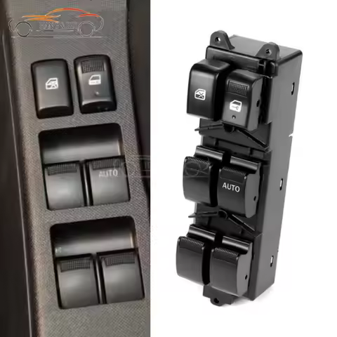 RHD 18pins Master Power Window Lifter Control Switch Regulator For Isuzu D-Max Dmax MU-X 2012-2019 4