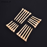z2vpeu 100Pcs/Set Golf Tees Bamboo Tee Golf Balls Holder 4 Size Stronger than Wood Tees PH