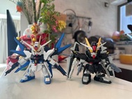 SD Gundam Strike Freedom & Strike Noir Gundam