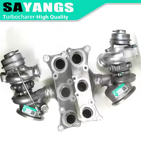 AP03 N54 Two Turbo chargers for BMW 335I 335Xi 135I V6 3.0L N54B30 11657593015, 11657593016