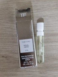 減價 Tom ford Soleil Neige Eau De Parfum EDP Perfume sample 2ml. 香水噴霧香水板 NEW
