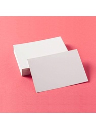 10/20/30/50pcs Blank Postcards Note Cards 3 X 5.9 Inches Plain DIY White Card Small Card 300 GSM For