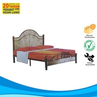 3V Queen Bed Metal Bed Frame/Double Bed/Bedroom Furniture/Katil Besi
