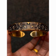 2026 Vintage Copper Alloy Bracelet Showing Temperament New Chinese Gluttonous Bracelet Boyfriend Gif