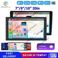 (Dikirim Dari Jakarta) Android 9 Inch 2 Din Head Unit Tape Mobil Bluetooth Mirrorlink DHD Bluetooth