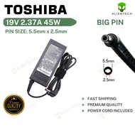 Toshiba 19V 2.37A Laptop Charger for P50W-B P50W-C P55W-C P840T R30 R30-A R30-B R30-C R50C R50-C
