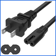 ◱ ☂ ☎ New high quality PS4 PS3 PS2 AC Power Adapter Cable Cord US plug 100cm / 1M 2 Prong