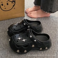 Y2K Women'S Summer Outdoor Clogs 7cm Wedges Sandals For Women