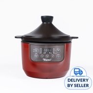Toyomi 4.0L Micro-com High Heat Stew Cooker HH 9080 - Red