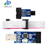 10Pin เป็น6ขาอะแดปเตอร์บอร์ด + USBASP USP AVR โปรแกรมเมอร์ USB ISP USB ASP ATMEGA8สนับสนุน ATMEGA128