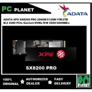 ADATA XPG SX8200 PRO 256GB/512GB/1TB/2TB M.2 2280 PCIe Gen3x4 NVMe R/W 3500/3000MB/s