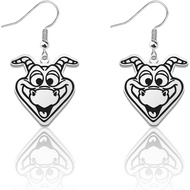 Anting-anting Berinspirasi Naga Ungu Hadiah Peminat Naga Ungu Hadiah Epcot