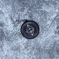 GANTUNGAN Crypto Keychain "ETH" - Crypto Keychain/Crypto Keychain/ETHEREUM Keychain