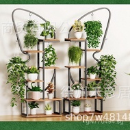 Flower Stand Flower Rack Flower Rack Placement Rack Balcony Balcony Plant Stand Flower Pot Rack Cros